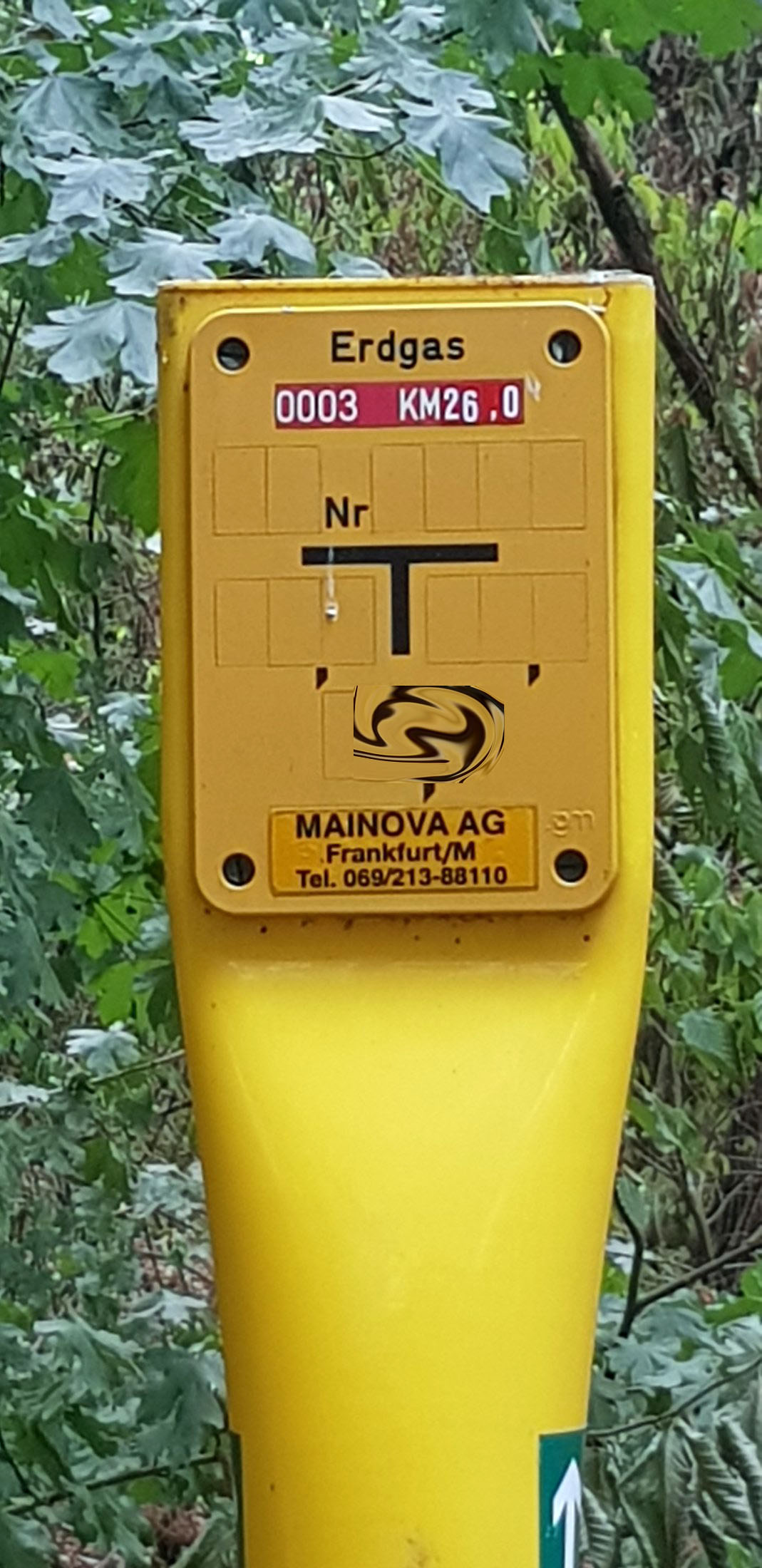 Gelber Pfosten (Station 1)