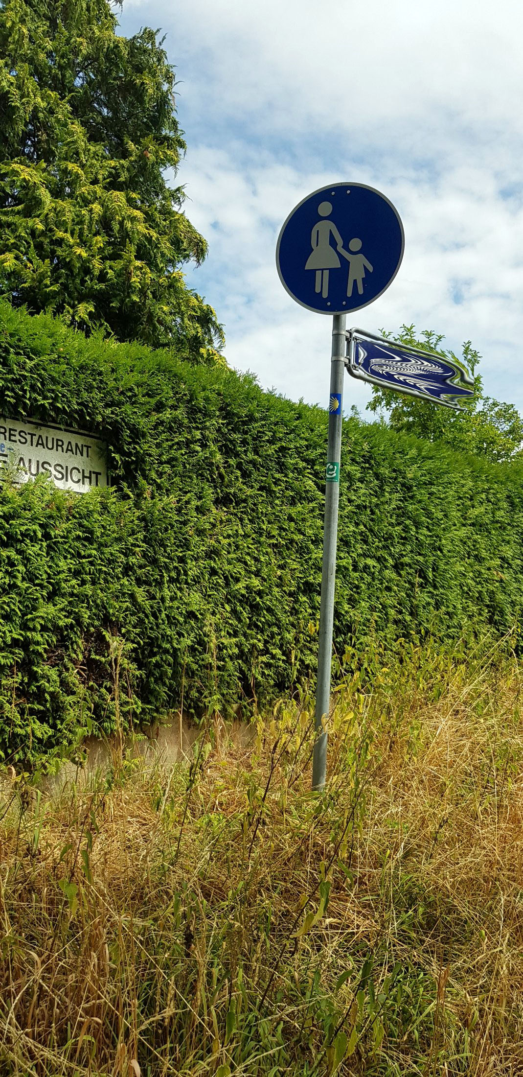 Schild mit Straßennamen (Station 5) (Ü029)