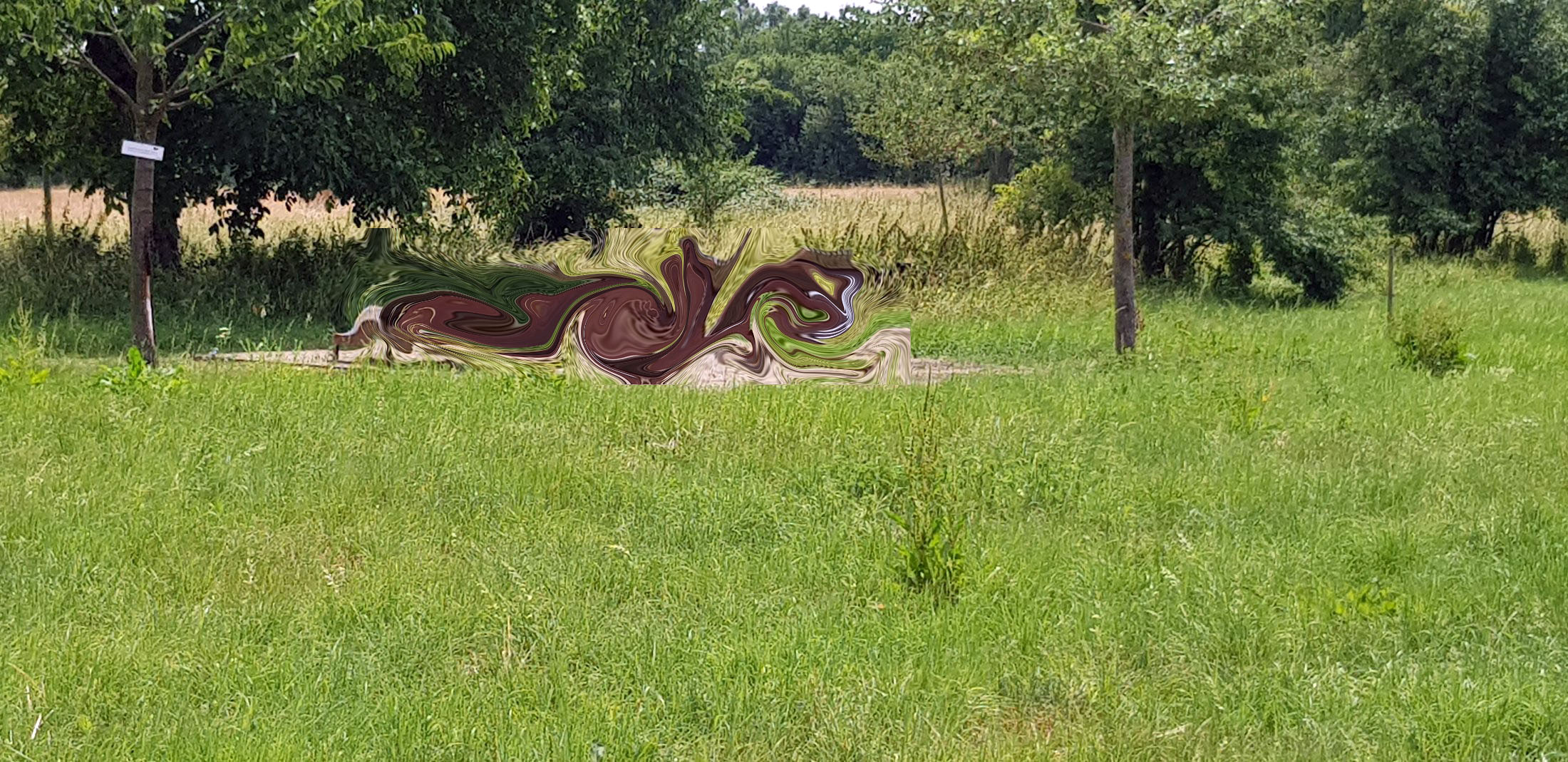 Holzliegen (Station 6) (Ü033)